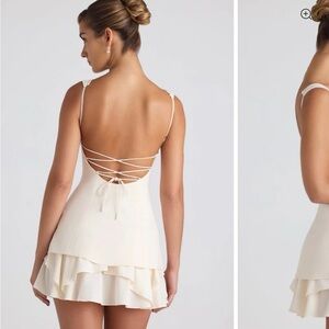 White oh Polly dress size 4 wore once